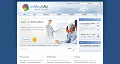Desktop Screenshot of profilesglobal.com
